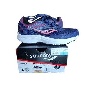 Saucony Women's Sneakers Cohesion 15 - Navy and Pink